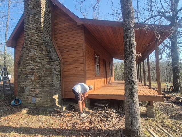Cabin and log home restoration