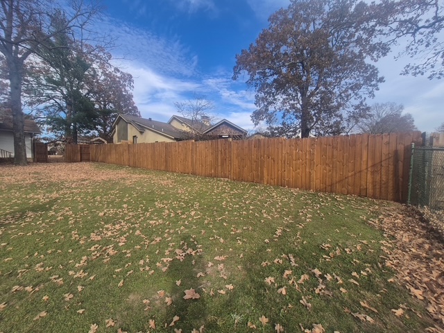 Fence and deck staining